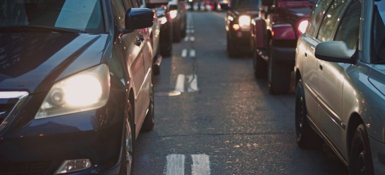 You should know that there are traffic jams when people are going to work and coming back home