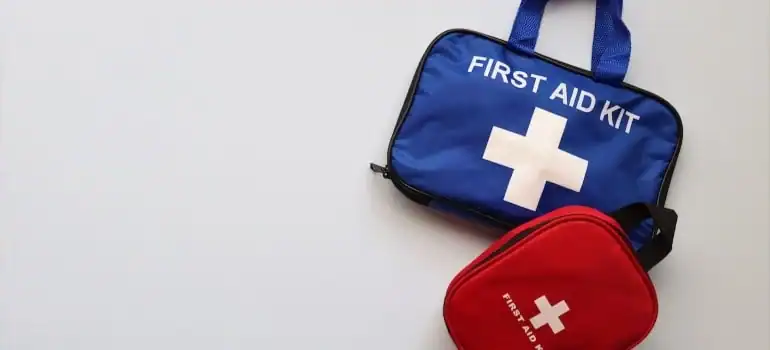 Remember to buy a first-aid kit