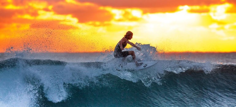 Surfing is one of the best things you can try in Pacifica.