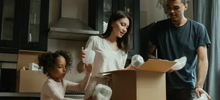 Make decluttering a family event to make it efficient and fun.