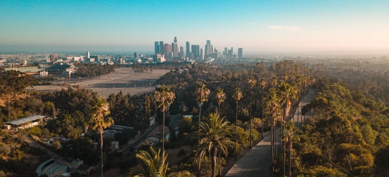 Los Angeles has a unique geographical layout
