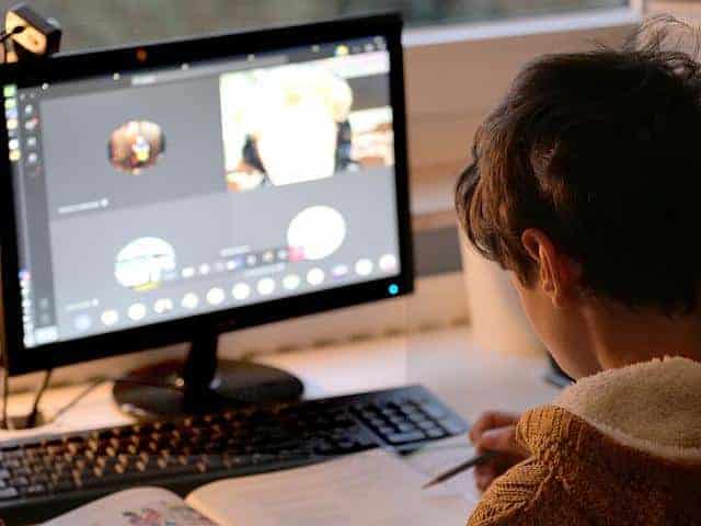 Try to use video calls to stay in touch with friends after moving.