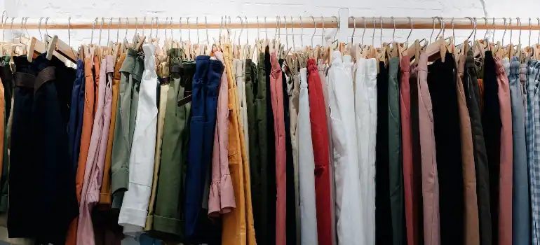 Sorting your clothes is key when packing clothes for a move