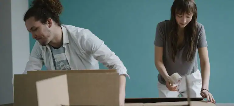 You can save money on packing supplies by sourcing boxes from friends and family or local businesses