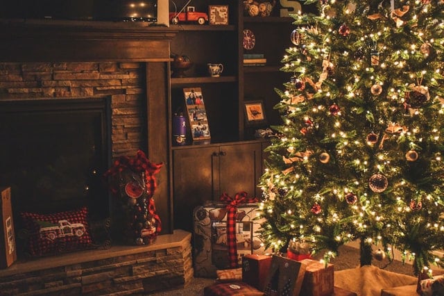 From the Christmas tree to every room in the house, string lights offer a great mood setter