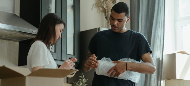 Properly packing dishes and inventory prevents damage and ensures everything arrives safely at the new location.