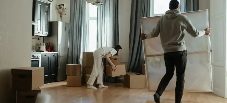 Proper preparation is the basis of safely moving artwork.