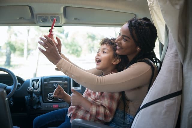 Explain to your child as best as you can. Give your best to make them feel comfortable with the current situation.