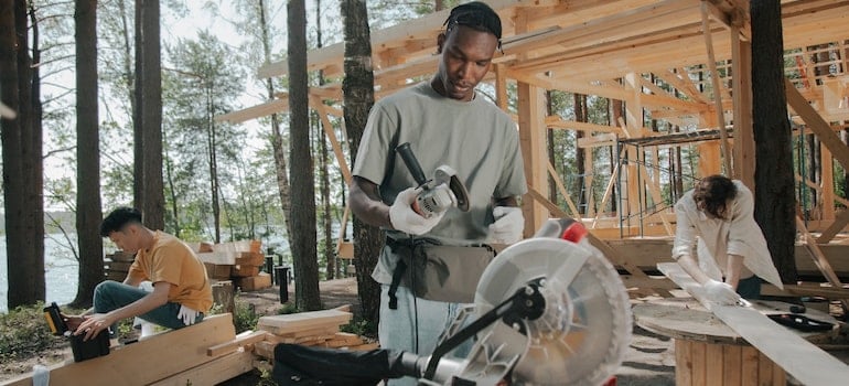 Labor costs are a big factor in house construction in Los Angeles