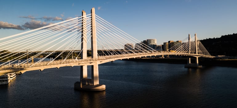 Portland is famous for its bridges
