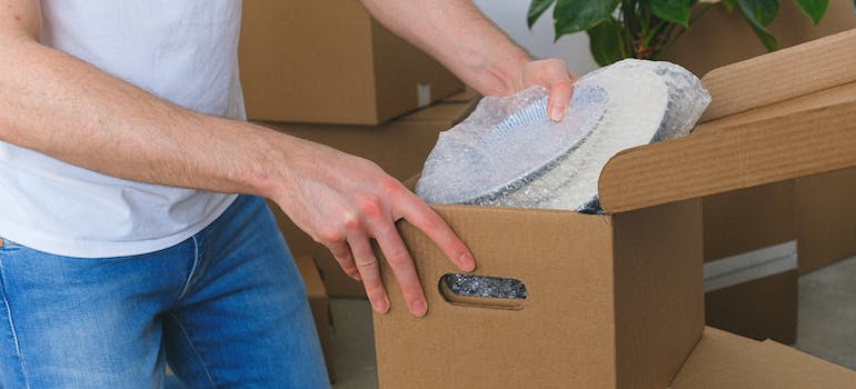 If your items get damaged, you can file a complaint