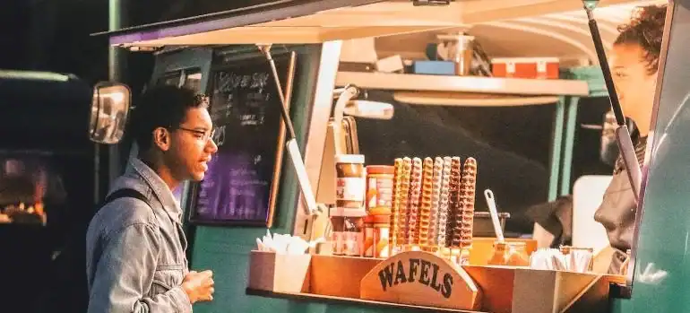 You will love casually placed food trucks on the streets of Alameda!