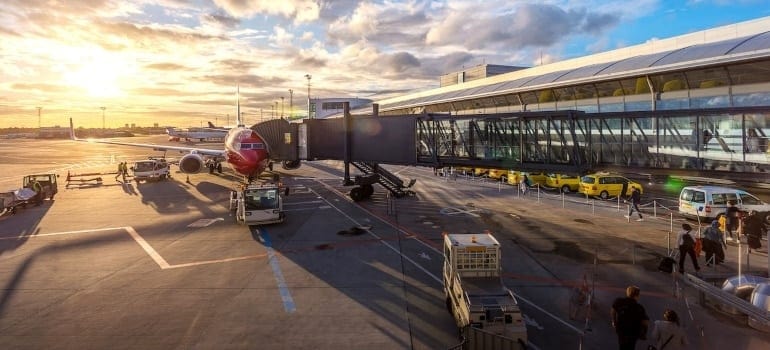 One of the busiest international airports is located in LA, which gives more business opportunities.