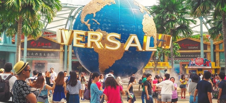 Universal Studios is one of the largest attractions in Los Angeles, but also one of the most expensive.