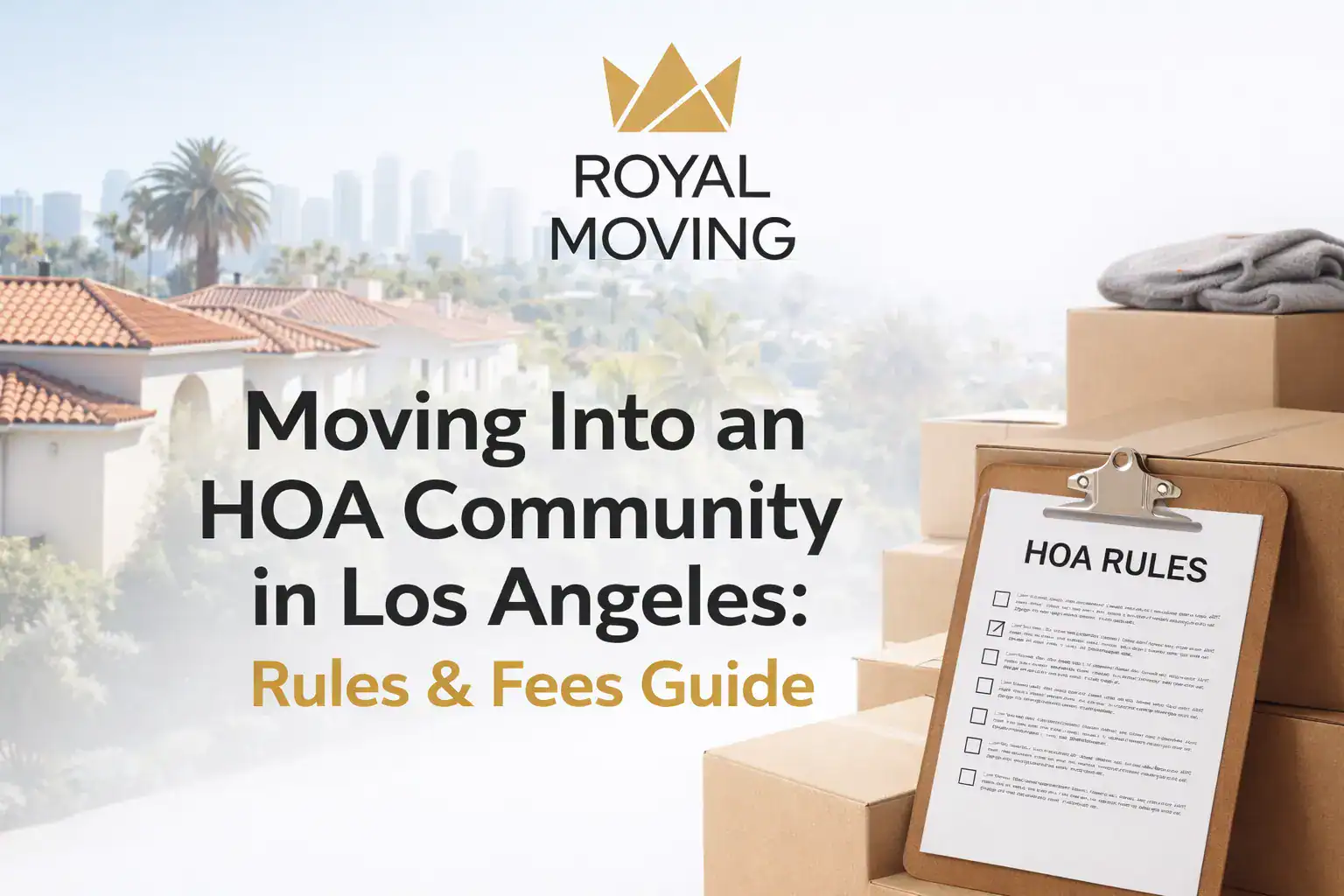 Moving Into an HOA Community in Los Angeles