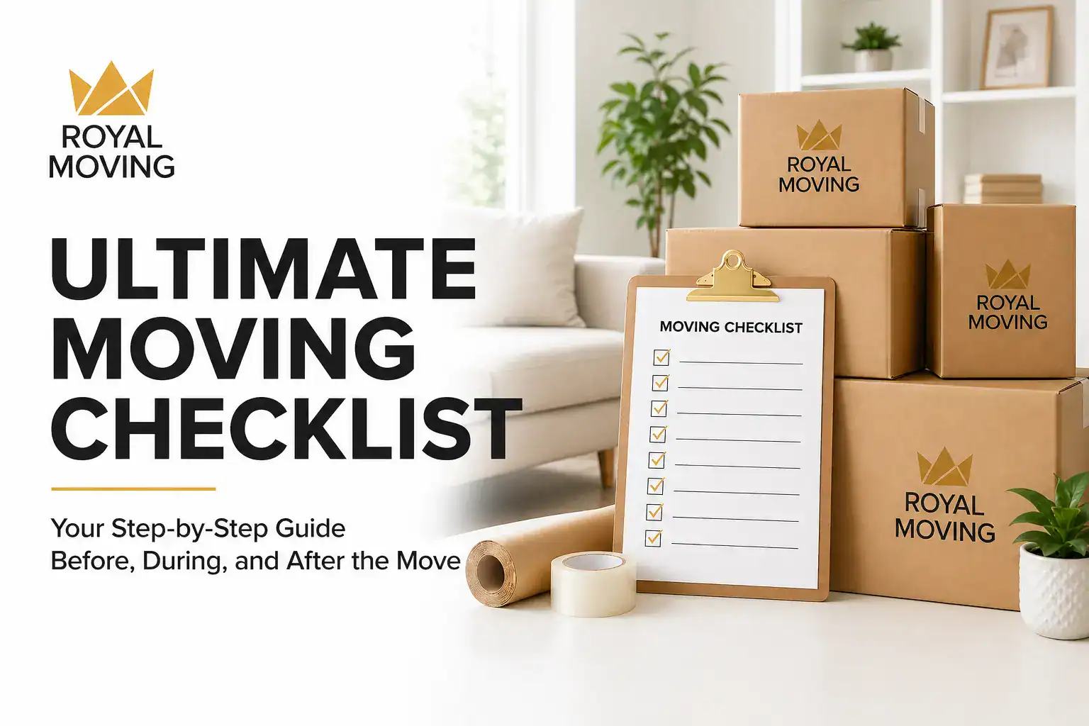 Ultimate Moving Checklist