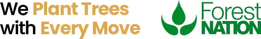 We plant trees with every move - Forest Nation